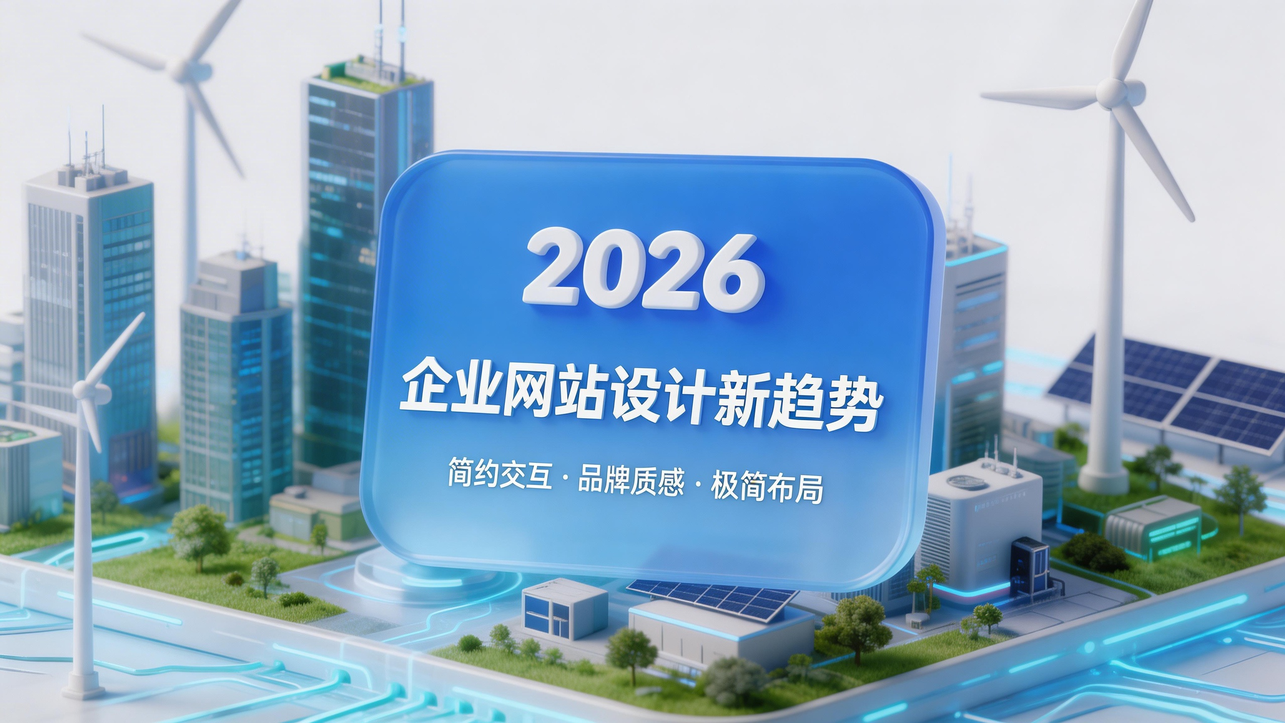 20260408128223.png jimeng-2026-04-08-3309-参考图片的未来新能源城市风格,生成2026企业网站设计新趋势的新闻配图,体现简约....png